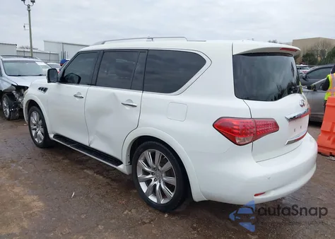 2011 Infiniti Qx56 из США, поврежденный, VIN JN8AZ2ND6B9701260
